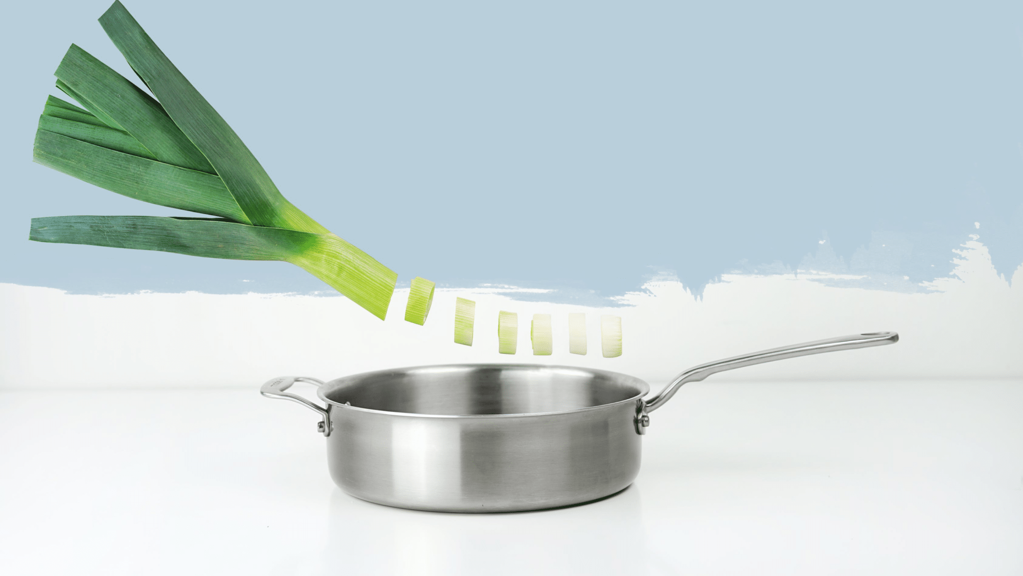 stainless steel saucepan