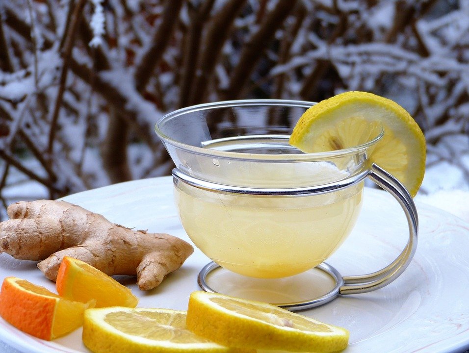 ginger lemon drink