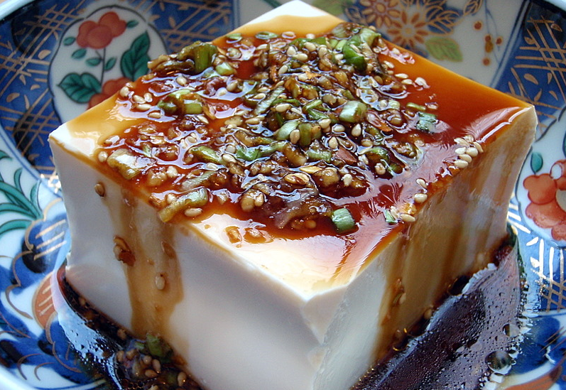 tofu with asian sauce