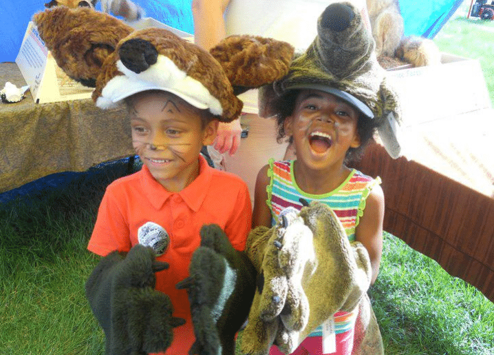 children play disguised disguises