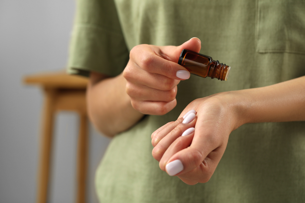 essential oil on the wrist essential oils uses health and well-being joint or muscle pain