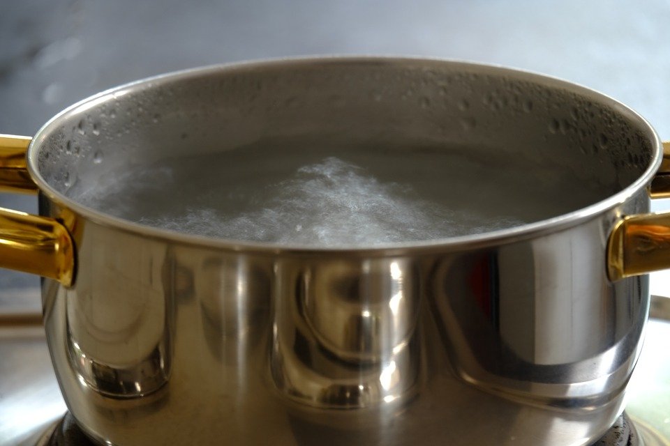 cooking water potatoes dough rice saucepan