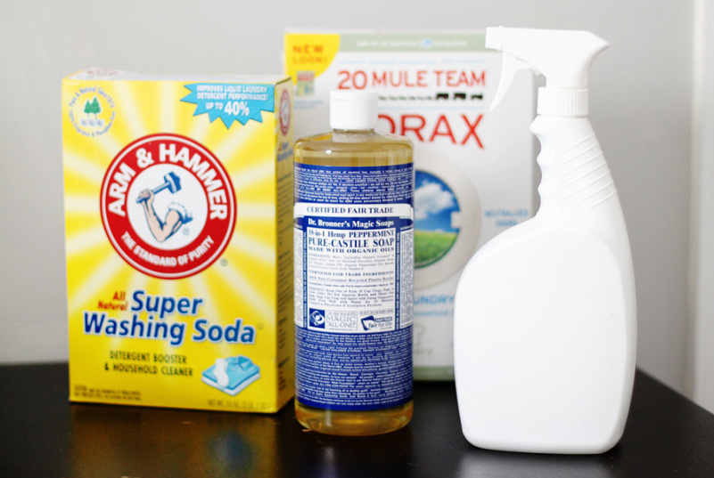 borax castile soap