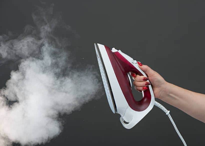 ironing steam iron