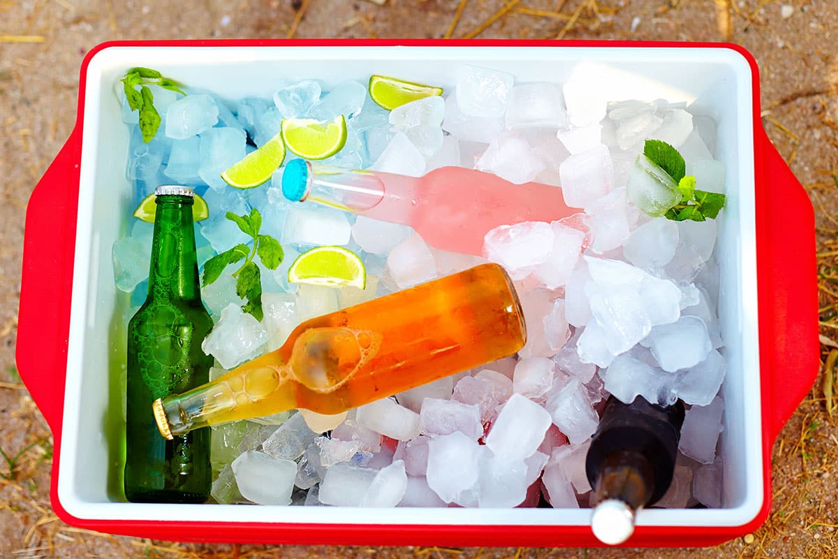 cold drinks cooler