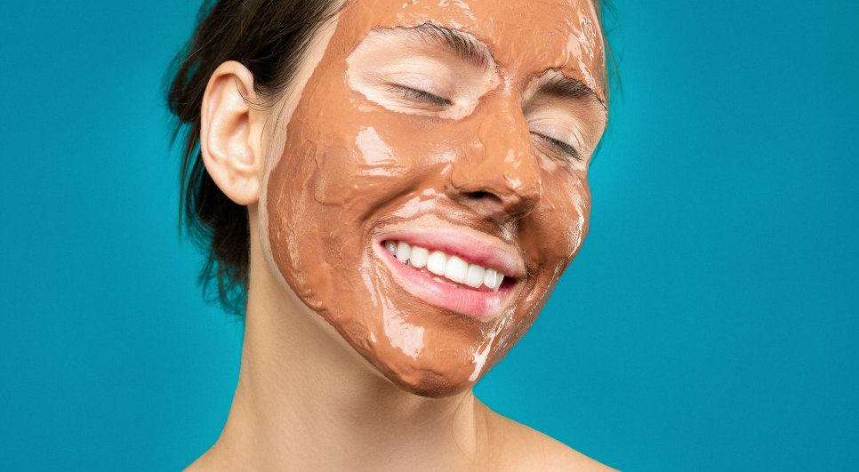 clay facial skin mask care