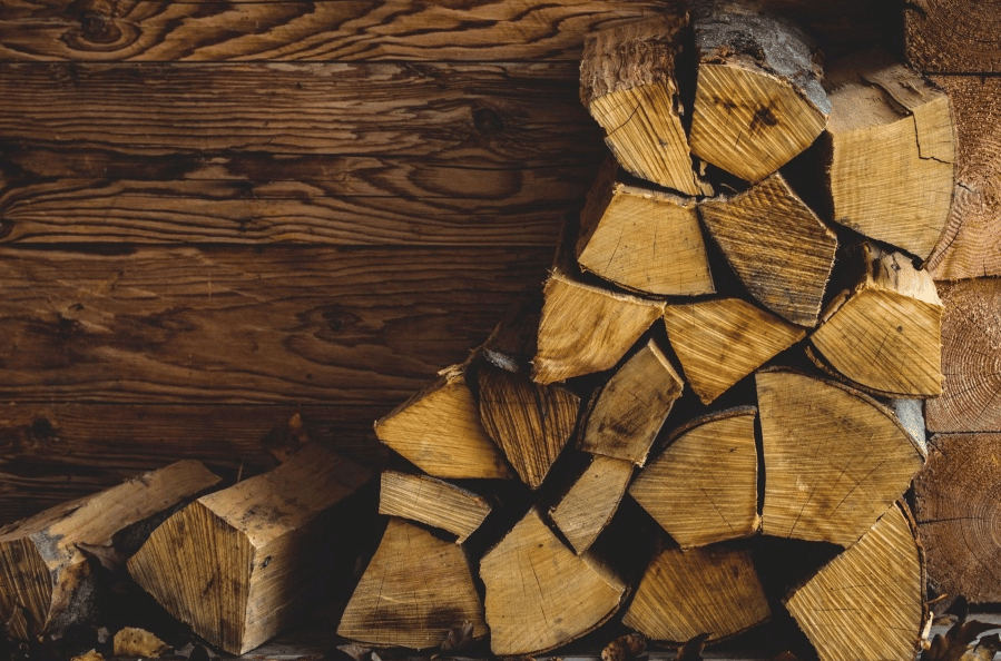 firewood storage