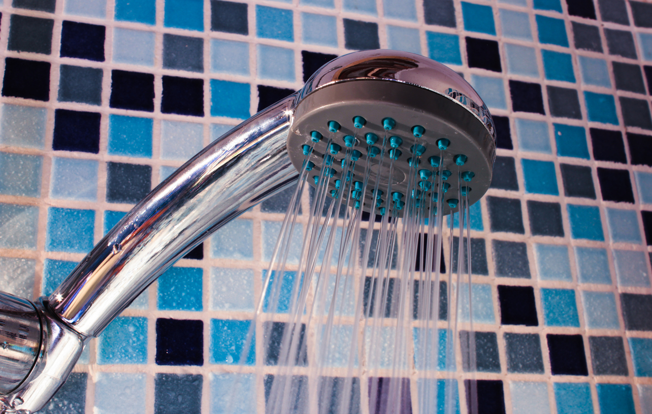 limestone shower tiles shower head