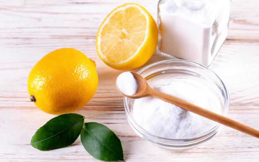 lemon bicarbonate citric acid