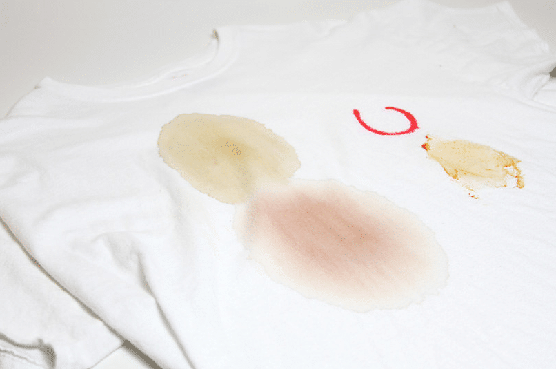 clothing stains